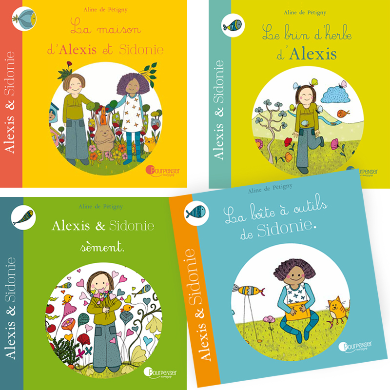 La collection Alexis et Sidonie – 4 livres