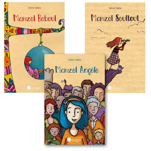 Pack Mamzel 3 livres = 1 affiche offerte