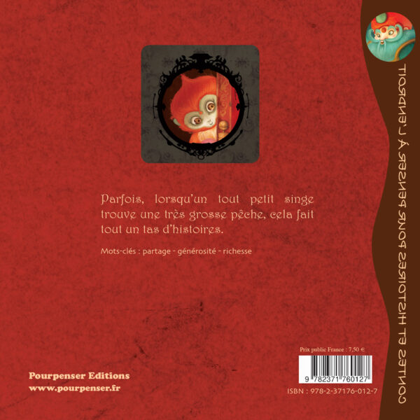 Le singe et la pêche – Image 4