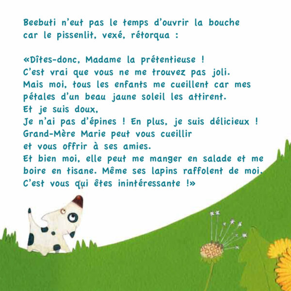 Beebuti, la rose et le pissenlit – Image 5